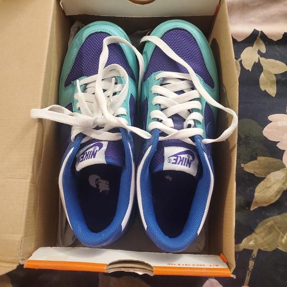 Nike Dunk Low Atlantic Blue Purple Size 7 - Picture 7 of 8